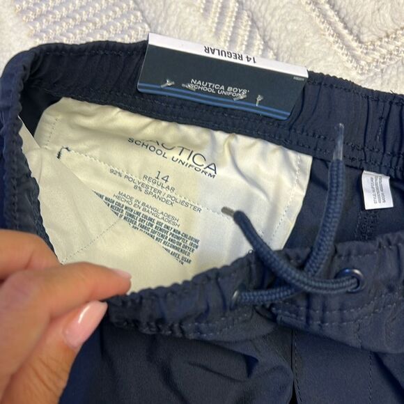 NAUTICA - Boys School Uniform Shorts in Navy - Picture 3 of 5